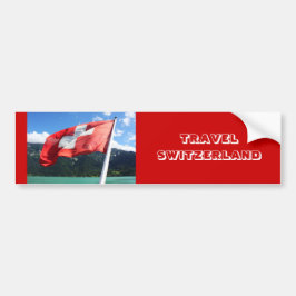 Autocollant De Voiture Drapeau de la Suisse