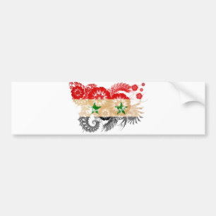 Autocollant De Voiture Drapeau de la Syrie