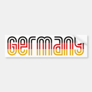 Autocollant De Voiture Drapeau de l'Allemagne !