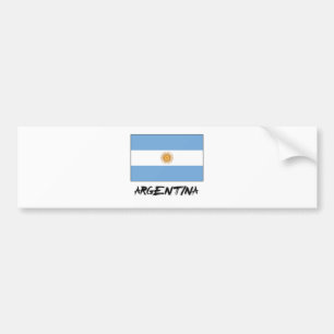Autocollant De Voiture Drapeau de l'Argentine