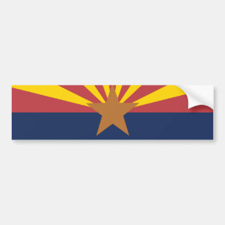 Autocollant De Voiture Drapeau de l'Arizona