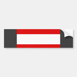 Autocollant De Voiture Drapeau de l'Autriche