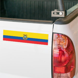 Autocollant De Voiture Drapeau de l'Équateur