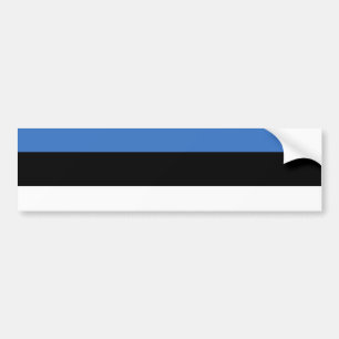 Autocollant De Voiture Drapeau de l'Estonie