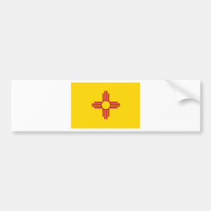 Autocollant De Voiture Drapeau de l'État du Nouveau-Mexique