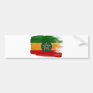 Autocollant De Voiture Drapeau de l'Ethiopie