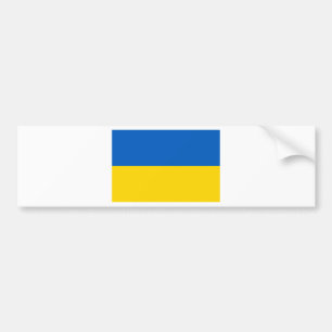 Autocollant De Voiture Drapeau de l'Ukraine