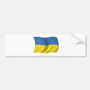 Autocollant De Voiture Drapeau de l'Ukraine