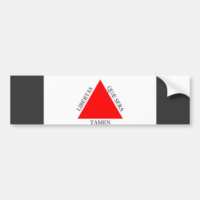 Autocollant De Voiture Drapeau de Minas Gerais du Brésil (Devant)