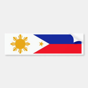 Autocollant De Voiture Drapeau de Philippines