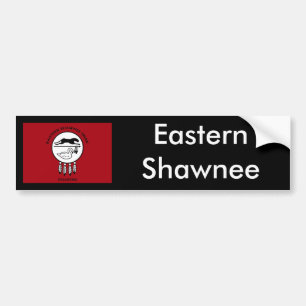 Autocollant De Voiture Drapeau de Shawnee oriental