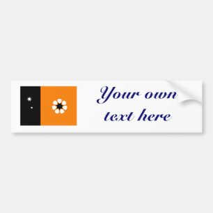 Autocollant De Voiture Drapeau de territoire du nord
