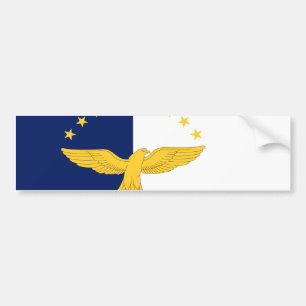 Autocollant De Voiture Drapeau des Açores