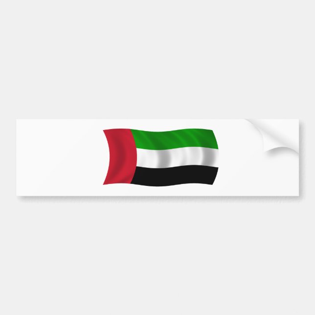 Autocollant De Voiture Drapeau des Emirats Arabes Unis (Devant)