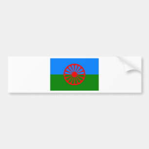 Autocollant De Voiture Drapeau des personnes Romani - drapeau Romani