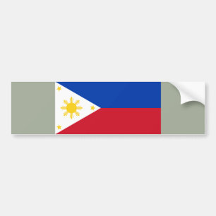 Autocollant De Voiture Drapeau des Philippines