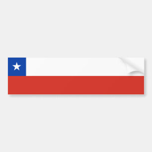 Autocollant De Voiture Drapeau du Chili