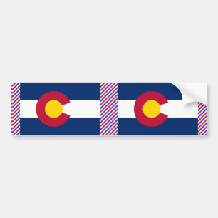 Autocollant De Voiture Drapeau du Colorado