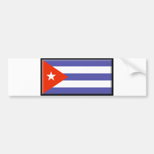 Autocollant De Voiture Drapeau du Cuba