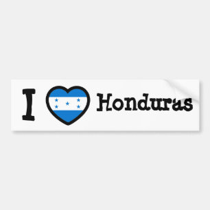 Autocollant De Voiture Drapeau du Honduras