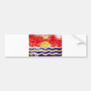 Autocollant De Voiture Drapeau du Kiribati