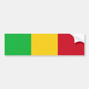 Autocollant De Voiture Drapeau du Mali