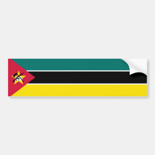 Autocollant De Voiture Drapeau du Mozambique