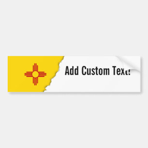 Autocollant De Voiture Drapeau du Nouveau Mexique