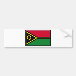 Autocollant De Voiture Drapeau du Vanuatu
