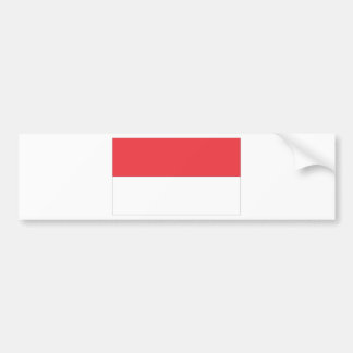 Autocollant De Voiture Drapeau indonésien