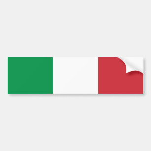 Autocollant De Voiture Drapeau italien (Italie)