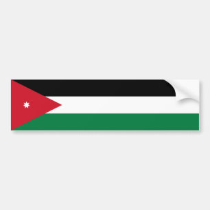 Autocollant De Voiture Drapeau Jordanie