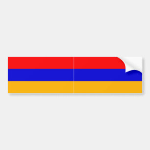 Autocollant De Voiture Drapeau national de DEUX Arménie