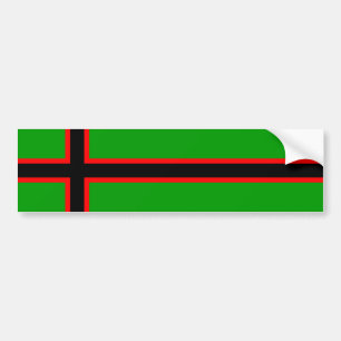 Autocollant De Voiture Drapeau national de Karelia