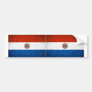 Autocollant De Voiture Drapeau national du Paraguay