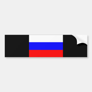 AUTOCOLLANT DE VOITURE DRAPEAU RUSSE