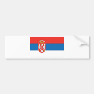 Autocollant De Voiture Drapeau serbe