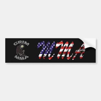 Autocollant De Voiture Drapeau sinistre de MIXED MARTIAL ART