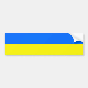 Autocollant De Voiture Drapeau Ukraine