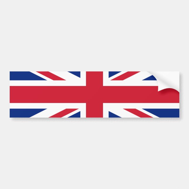 Autocollant De Voiture Drapeau Union Jack (Devant)