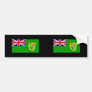 Autocollant De Voiture Drapeau vert, Irlande