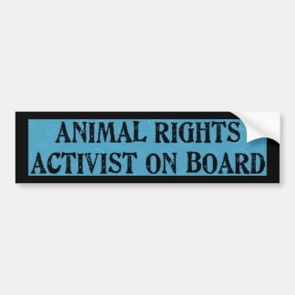 Autocollant De Voiture Droits des animaux