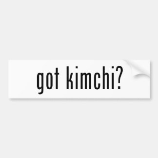 Autocollant De Voiture Drôle "a du kimchi ?" Auto-collants pour voiture