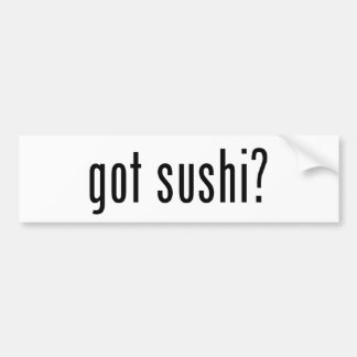 Autocollant De Voiture Drôle "a obtenu des sushi ?" Adhésif pour
