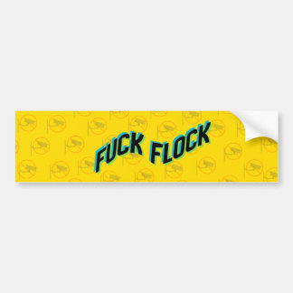 Autocollant De Voiture Drôle “Fuck Flock” Anti-Caméra de Surveillance 