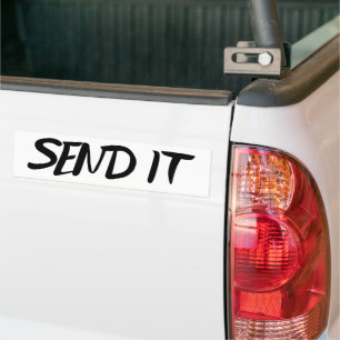 Autocollant De Voiture Drôle Kayaking Car Decker Envoyez-Le Bumper Stick