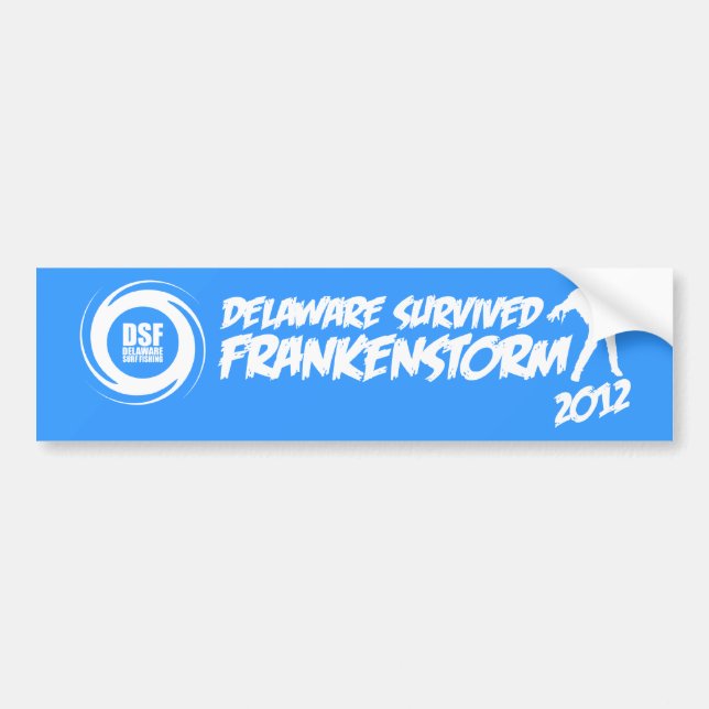 Autocollant De Voiture DSF Frankenstorm Bumpersticker (Devant)
