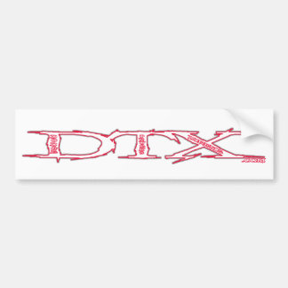 Autocollant De Voiture DTX l'autre substance