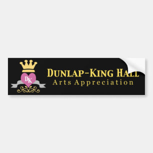 Autocollant De Voiture Dunlap-Roi Black