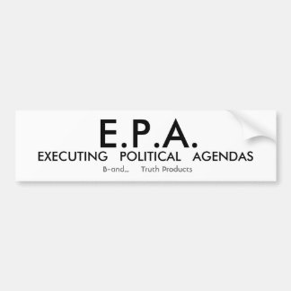 AUTOCOLLANT DE VOITURE E.P.A.